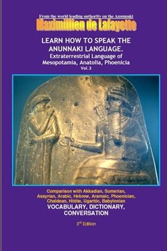 portada LEARN HOW TO SPEAK THE ANUNNAKI LANGUAGE. Vol. 3 (en Inglés)