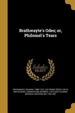 portada Brathwayte's Odes; or, Philomel's Tears