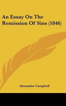 portada an essay on the remission of sins (1846) (en Inglés)