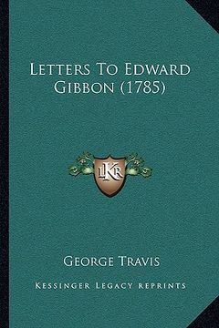 portada letters to edward gibbon (1785) (en Inglés)
