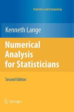 portada numerical analysis for statisticians (en Inglés)