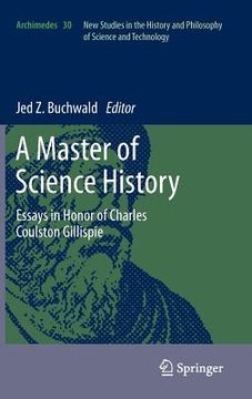 portada a master of science history (en Inglés)