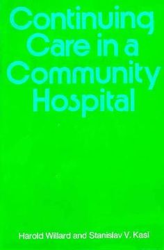 portada continuing care in a community hospital (en Inglés)