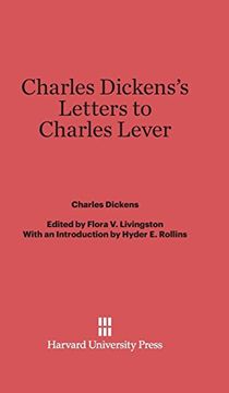 portada Charles Dickens's Letters to Charles Lever (en Inglés)