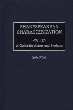 portada shakespearean characterization: a guide for actors and students (in English)