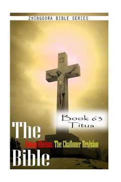 portada The Bible Douay-Rheims, the Challoner Revision- Book 63 Titus (in English)