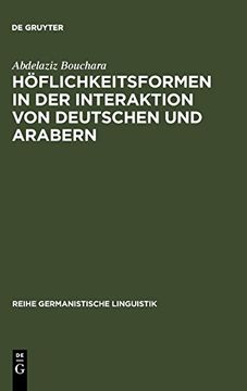 portada Höflichkeitsformen in der Interaktion von Deutschen und Arabern (en Alemán)