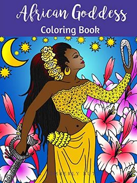 portada African Goddess Coloring Book