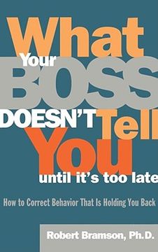 portada what your boss doesn`t tell you until it`s too late