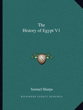 portada the history of egypt v1