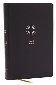 portada Nrsvce Sacraments of Initiation Catholic Bible, Black Leathersoft, Comfort Print (in English)