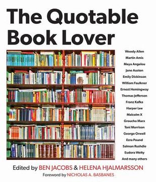 portada The Quotable Book Lover (en Inglés)