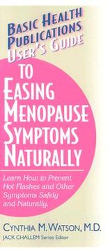 portada user's guide to easing menopause symptoms naturally (en Inglés)