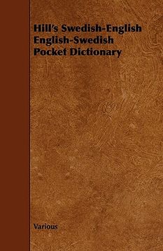 portada hill's swedish-english english-swedish pocket dictionary (en Inglés)