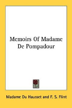 portada memoirs of madame de pompadour (en Inglés)