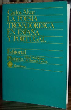 portada Poesia Trovadoresca en España y Portugal la