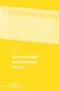 portada Exilforschungen im Historischen Prozess (en Alemán)