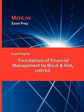 portada exam prep for foundations of financial management by block & hirt, 11th ed. (en Inglés)