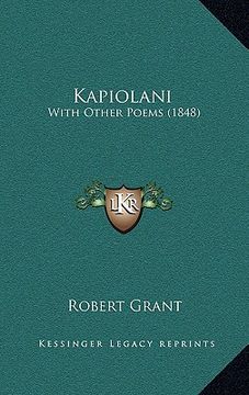 portada kapiolani: with other poems (1848) (en Inglés)