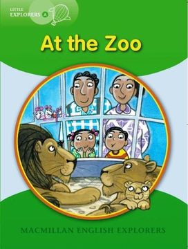 portada Explorers Little a at the zoo (in English)