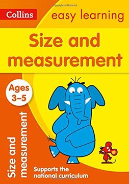 portada Size and Measurement Ages 3-5: New Edition (Collins Easy Learning Preschool)