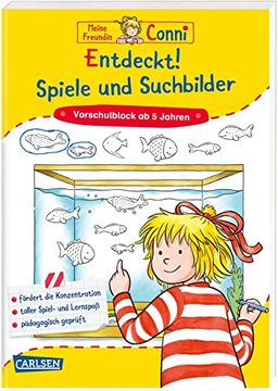 portada Conni Gelbe Reihe: Spiele und Suchbilder -Language: German (en Alemán)