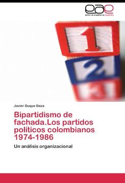 portada Bipartidismo de fachada.Los partidos políticos colombianos 1974-1986: Un análisis organizacional