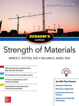 portada Schaums Outline of Strength of Materials Seventh Edition (Schaum's Outlines) (en Inglés)