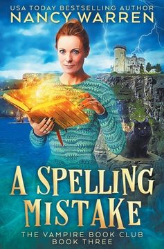 portada A Spelling Mistake: A Paranormal Women'S Fiction Cozy Mystery (Vampire Book Club) 