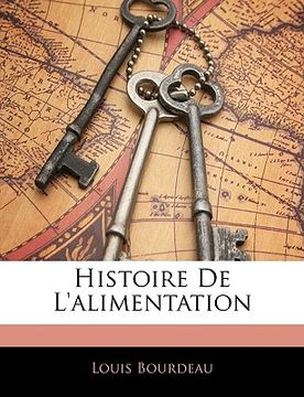 portada Histoire De L'alimentation (en Francés)