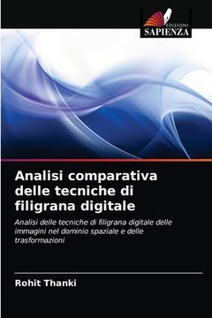portada Analisi comparativa delle tecniche di filigrana digitale (en Italiano)