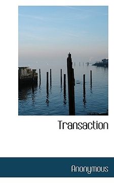 portada transaction (en Inglés)