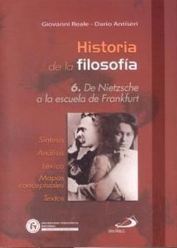 portada Historia de la Filosofia. T. 06: De Nietzsche a la Escuela de Frankfurt