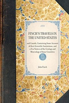 portada Finch's Travels in the United States (en Inglés)