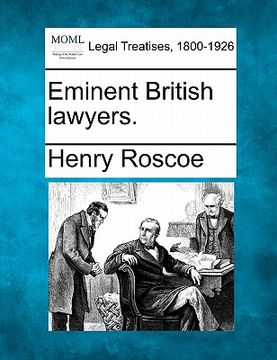 portada eminent british lawyers. (en Inglés)