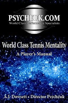 portada world class tennis mentality: a player's manual