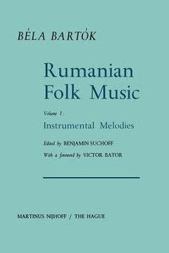 portada Rumanian Folk Music: Instrumental Melodies (en Inglés)