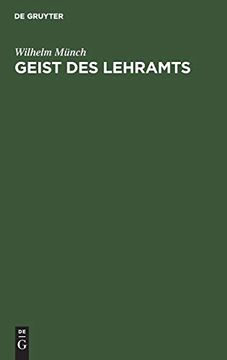 portada Geist des Lehramts (en Alemán)
