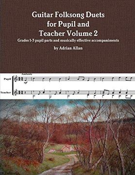 portada Guitar Folksong Duets for Pupil and Teacher Volume 2 (en Inglés)