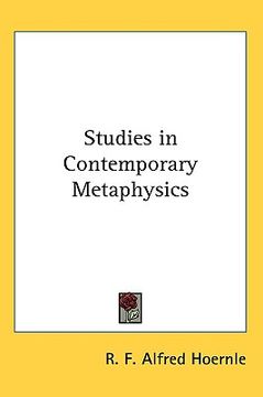 portada studies in contemporary metaphysics (en Inglés)