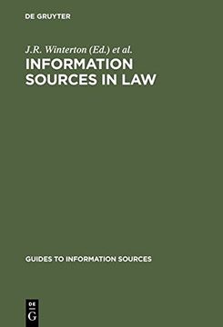 portada Information Sources in Law (Guides to Information Sources)