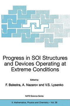 portada progress in soi structures and devices operating at extreme conditions (en Inglés)