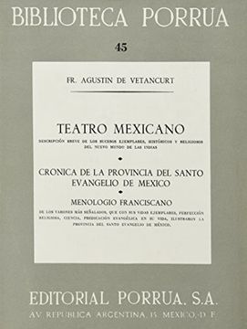 portada Teatro Mexicano (Ph-45)