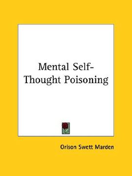 portada mental self-thought poisoning (en Inglés)