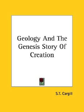 portada geology and the genesis story of creation (en Inglés)