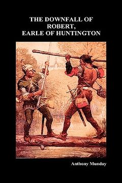portada the downfall of robert, earle of huntington (hardback) (in English)