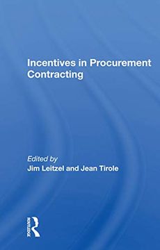portada Incentives in Procurement Contracting (en Inglés)