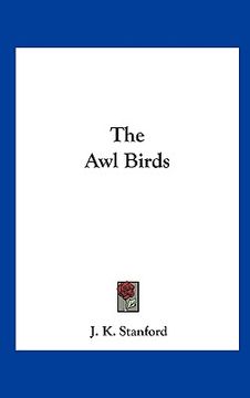 portada the awl birds (in English)