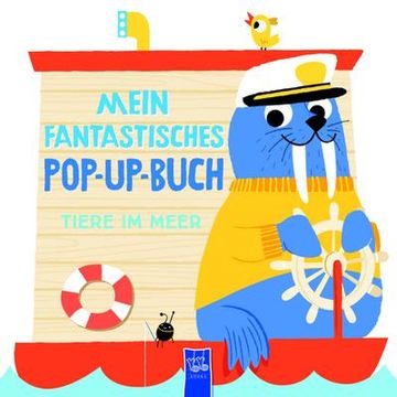 portada Mein Fantastisches Pop-Up-Buch - Tiere im Meer (en Alemán)