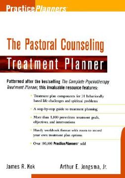 portada the pastoral counseling treatment planner (en Inglés)
